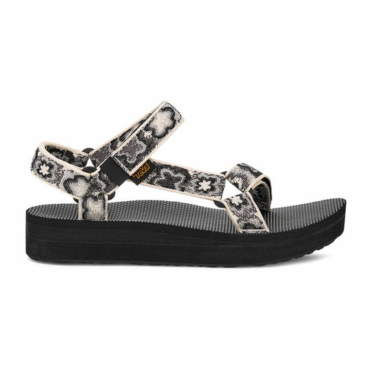 Teva Women MIDFORM UNIVERSAL NEON FLORAL BLACK/ WHITE