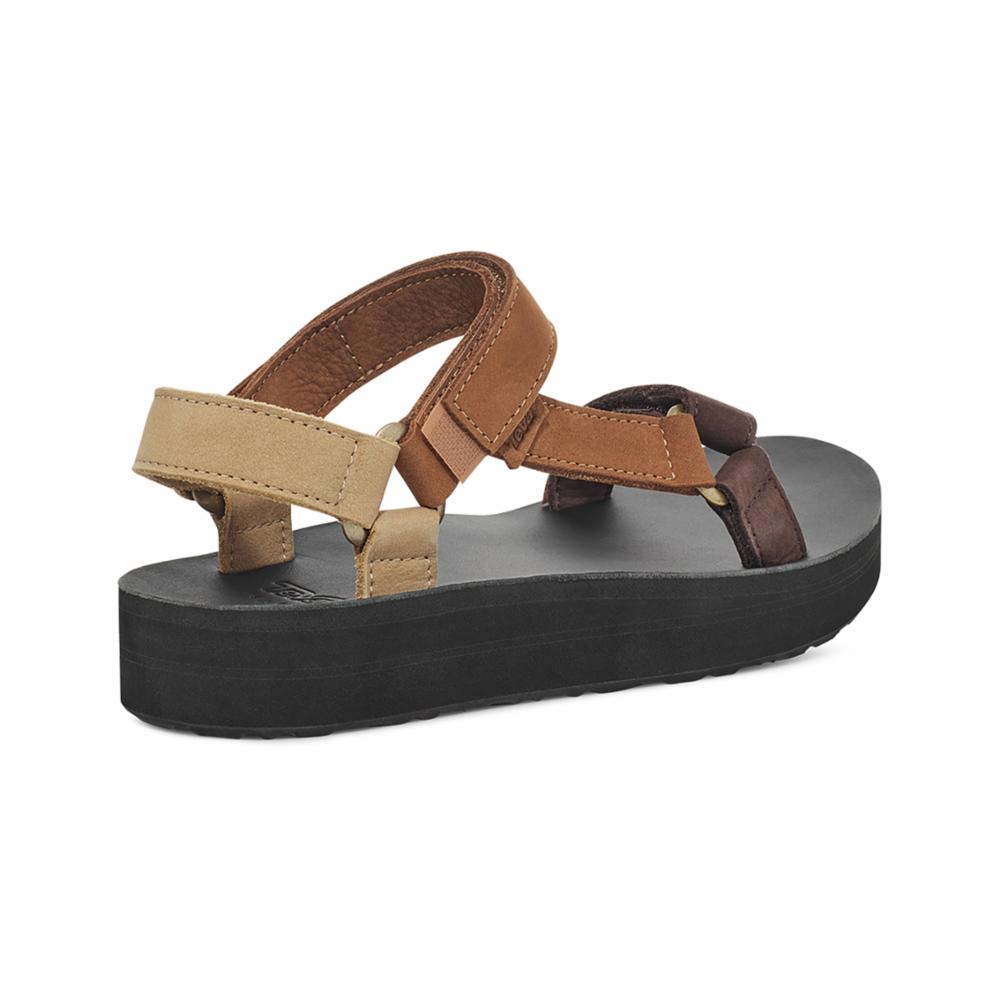 Teva Women MIDFORM UNIVERSAL LEATHER NEUTRAL MULTI