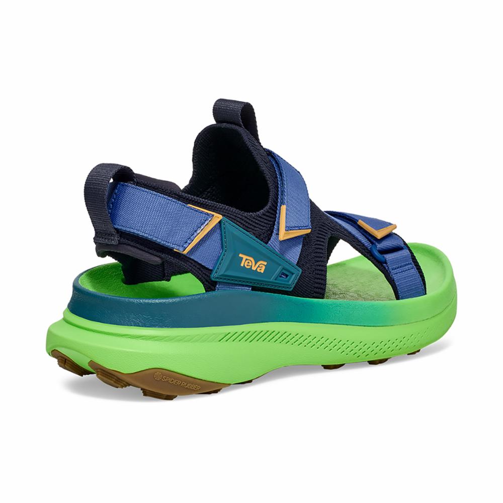 Teva Men AVENTRAIL SANDAL TOTAL ECLIPSE/GREEN FLASH