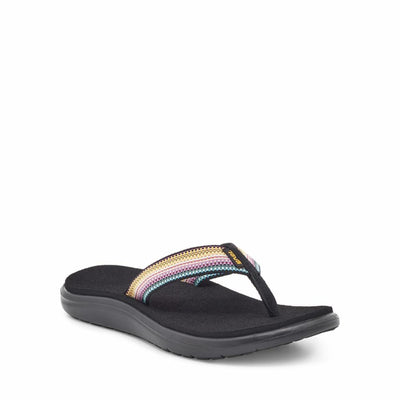 Teva Women VOYA FLIP ANTIGUOUS BLACK MULTI