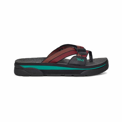 Teva Women REVIVE 95 SLIDE BLACK/ ROCOCCO RED