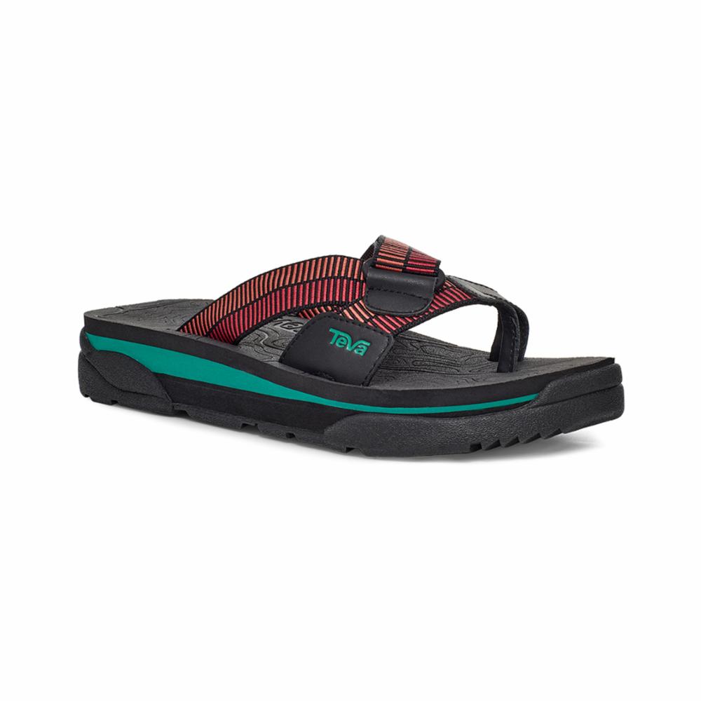 Teva Women REVIVE 95 SLIDE BLACK/ ROCOCCO RED